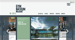 Desktop Screenshot of gymnasium-neusiedl.at